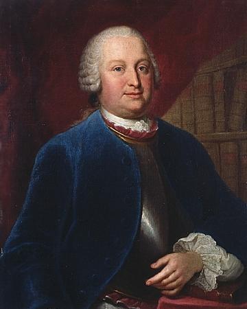 Louis de Silvestre Portrait of Heinrich von Brehl